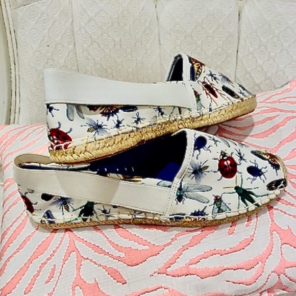 O3-NEW Loudmouth Lucky Big Bugs Espadrilles - Picture 2 of 6